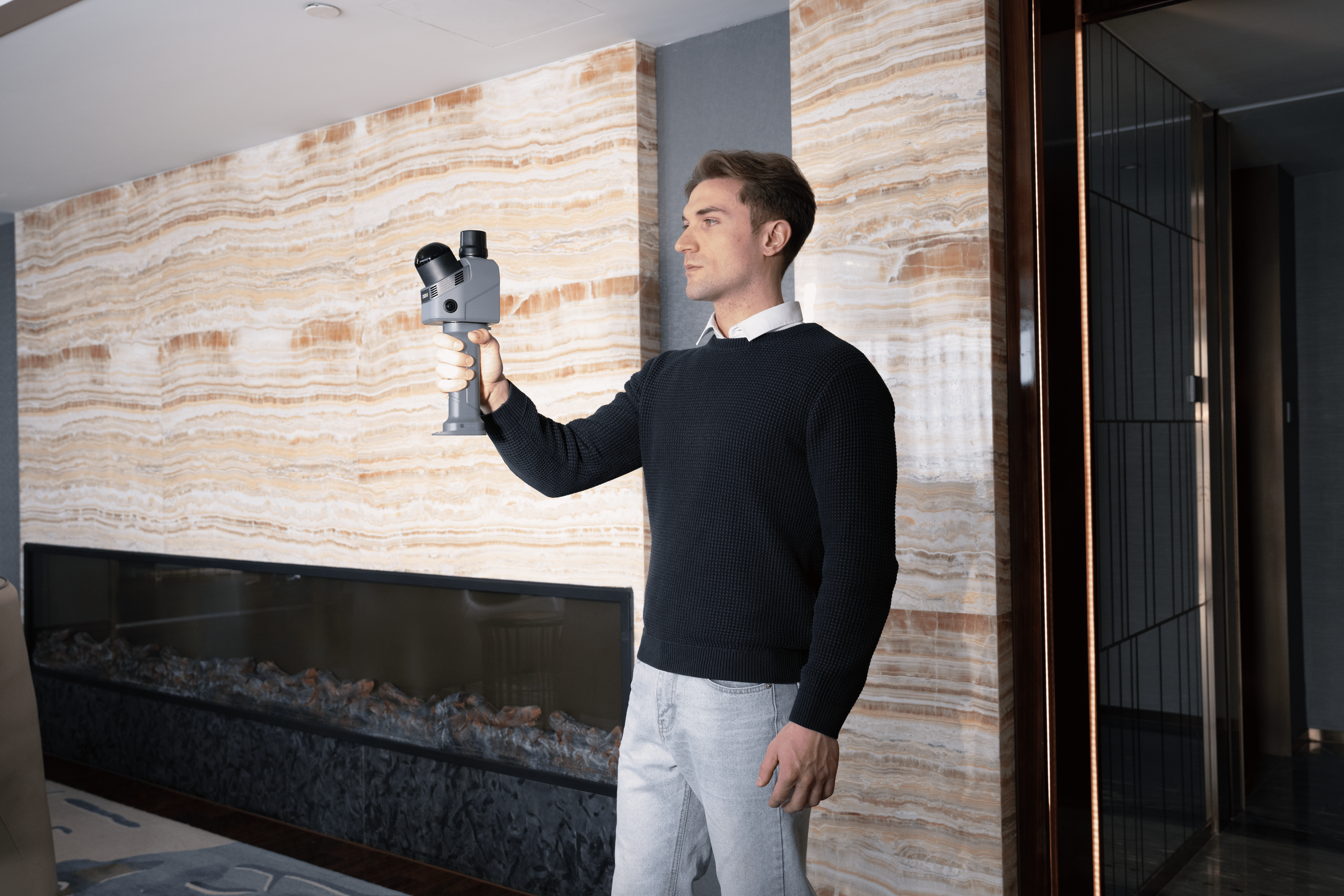 Relevé intérieur avec le scanner mobile CHCNAV RS7