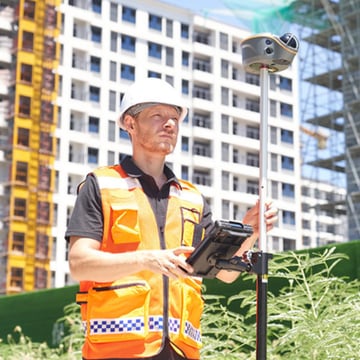 Utilisation terrain GNSS VILI I100